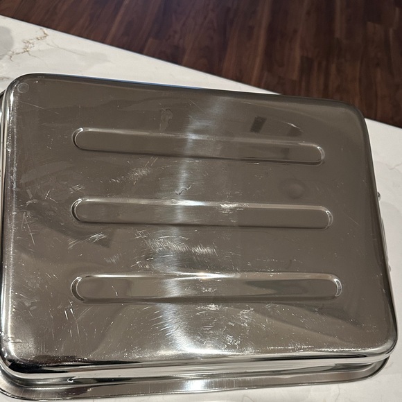 Stainless Steel Roasting Pan with Rack - Picture 3 of 4